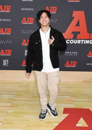 LOS ANGELES, CALIFORNIA - MARCH 27: Michael Le attends Amazon Studios World Premiere Of AIR at Regency Village Theatre on March 27, 2023 in Los Angeles, California. Copyright: xJeffreyxMayer JTMPhotosx