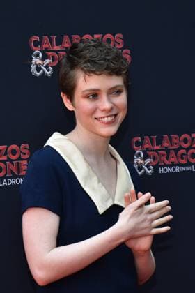 Dungeons & Dragons: Honor Among Thieves Press Conference March 29, 2023, Mexico City, Mexico: American actress Sophia Lillis attends at film photocall and press conference for the Dungeons and Dragons: Honor Among Thieves at Four Season Mexico. on March 29, 2023 in Mexico City, Mexico. (Photo by Carlos Tischler Eyepix Group) Copyright: xCarlosxTischler xEyepixxGroupx CT_29032023_90510