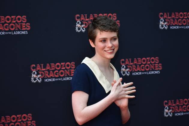 Dungeons & Dragons: Honor Among Thieves Press Conference March 29, 2023, Mexico City, Mexico: American actress Sophia Lillis attends at film photocall and press conference for the Dungeons and Dragons: Honor Among Thieves at Four Season Mexico. on March 29, 2023 in Mexico City, Mexico. (Photo by Carlos Tischler Eyepix Group) Copyright: xCarlosxTischler xEyepixxGroupx CT_29032023_90511