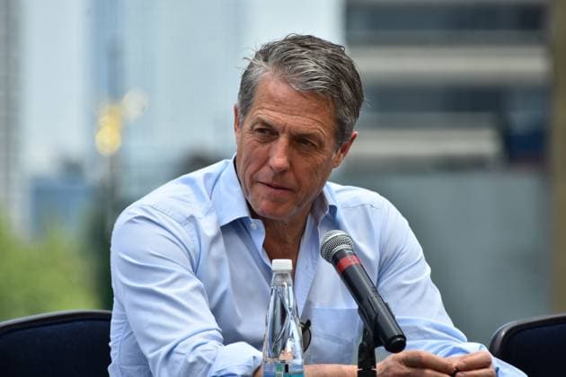 Dungeons & Dragons: Honor Among Thieves Press Conference March 29, 2023, Mexico City, Mexico: British actor Hugh Grant speaks during the film press conference for the Dungeons and Dragons: Honor Among Thieves at Four Season Mexico. on March 29, 2023 in Mexico City, Mexico. (Photo by Carlos Tischler Eyepix Group) Copyright: xCarlosxTischler xEyepixxGroupx CT_29032023_90551