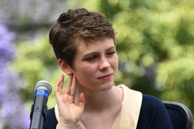 Dungeons & Dragons: Honor Among Thieves Press Conference March 29, 2023, Mexico City, Mexico: American actress Sophia Lillis speaks during the film press conference for the Dungeons and Dragons: Honor Among Thieves at Four Season Mexico. on March 29, 2023 in Mexico City, Mexico. (Photo by Carlos Tischler Eyepix Group) Copyright: xCarlosxTischler xEyepixxGroupx CT_29032023_90602