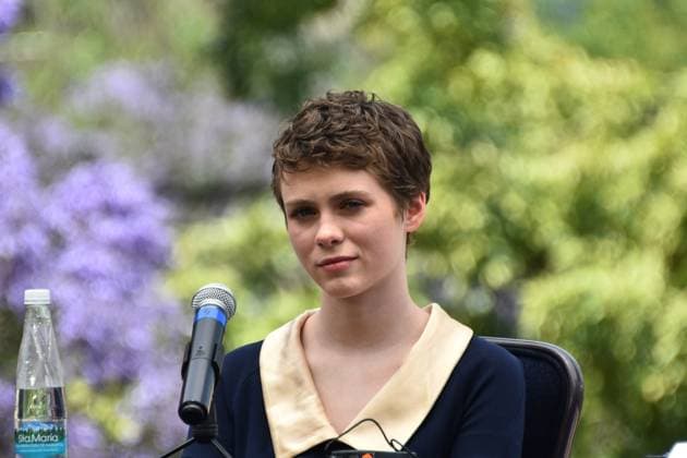 Dungeons & Dragons: Honor Among Thieves Press Conference March 29, 2023, Mexico City, Mexico: American actress Sophia Lillis speaks during the film press conference for the Dungeons and Dragons: Honor Among Thieves at Four Season Mexico. on March 29, 2023 in Mexico City, Mexico. (Photo by Carlos Tischler Eyepix Group) Copyright: xCarlosxTischler xEyepixxGroupx CT_29032023_90609