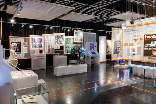 Die Ausstellung DeutschlandDigital vom 24. März 2023 bis 04. Februar 2024 im Haus der Geschichte in Bonn 30.03.2023 Bonn Gronau NRW Deutschland