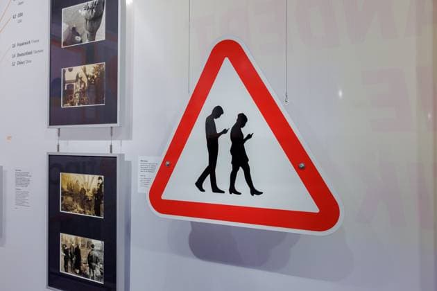 Blick heben - Die Ausstellung DeutschlandDigital vom 24. März 2023 bis 04. Februar 2024 im Haus der Geschichte in Bonn 30.03.2023 Bonn Gronau NRW Deutschland