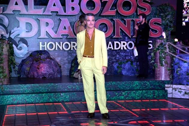 Dungeons & Dragons: Honor Among Thieves Film Premiere March 29, 2023, Mexico City, Mexico: American Actor Chris Pine attends the film ˜the Dungeons and Dragons: Honor Among Thieves™ film premiere at Cinepolis Plaza Universidad . on March 29, 2023 in Mexico City, Mexico. (Photo by Jorge Gonzalez Eyepix Group) Copyright: xJorgexGonzalez xEyepixxGroupx JG_29032023_90635