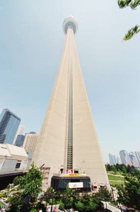 July, 1997. Toronto, Canada. The view shows the CN Tower. The exact date of the photograph is unknown. Roman Denisov TASS  18314159