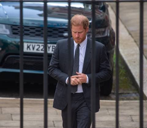 Entertainment Themen der Woche KW13 Entertainment Bilder des Tages March 30, 2023, London, England, United Kingdom: Prince HARRY arrives at Royal Courts of Justice to attend the final day day of trial against Associated Newspapers Group, publisher of Daily Mail and Mail On Sunday. London United Kingdom - ZUMAs262 20230330_zip_s262_030 Copyright: xTayfunxSalcix