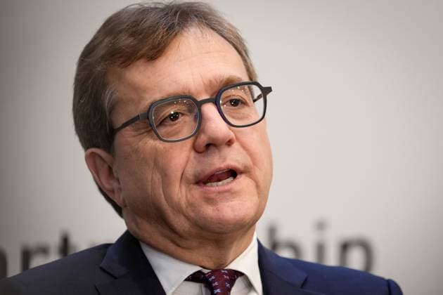 Canada Deutschland Energie Konferenz in Berlin Aktuell, 30.03.2023, Berlin, Minister of Natural Resources von Canada Jonathan Wilkinson im Portait beim Pressestatement im Anschluss an die Canada Germany Energy Conferenz in der Canadischen Botschaft in Berlin Berlin Berlin Deutschland