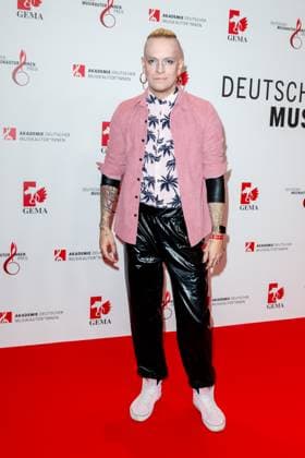 GEMA MusikautorInnenpreis 2023 Chris Harms (Lord of the Lost) beim 14. GEMA MusikautorInnenpreis im Ritz Carlton am 30.03.2023 in Berlin. Copyright: xEventpressxKochanx