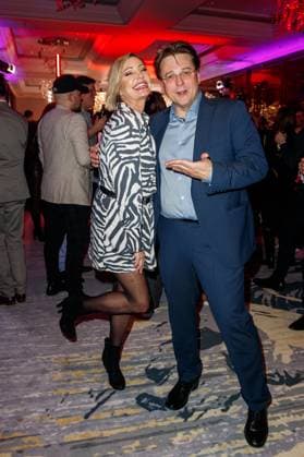 GEMA MusikautorInnenpreis 2023 Tanja Lasch und Marcus Zander beim 14. GEMA MusikautorInnenpreis im Ritz Carlton am 30.03.2023 in Berlin. Copyright: xEventpressxKochanx
