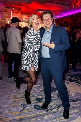 GEMA MusikautorInnenpreis 2023 Tanja Lasch und Marcus Zander beim 14. GEMA MusikautorInnenpreis im Ritz Carlton am 30.03.2023 in Berlin. Copyright: xEventpressxKochanx