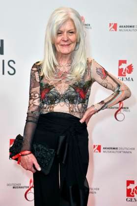 Jutta Staudenmayer beim 14. Deutschen Musikautor*innenpreis der GEMA 2023 im Hotel The Ritz-Carlton. Berlin, 30.03.2023