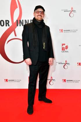 Robin Grubert beim 14. Deutschen Musikautor*innenpreis der GEMA 2023 im Hotel The Ritz-Carlton. Berlin, 30.03.2023