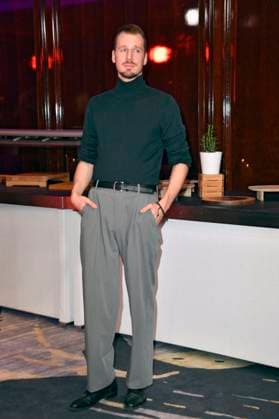 Alligatoah beim 14. Deutschen Musikautor*innenpreis der GEMA 2023 im Hotel The Ritz-Carlton. Berlin, 30.03.2023