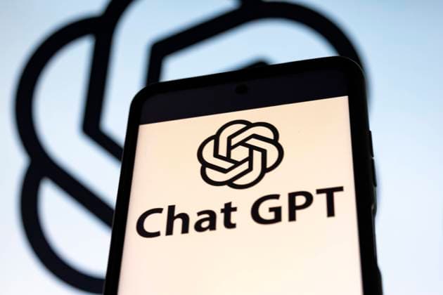 Photo Illustration Of ChatGPT OpenAI With Logo Photo illustration showing ChatGPT and OpenAI research laboratory logo and inscription at a mobile phone smartphone screen with a blurry background. Open AI is an app using artificial intelligence technology. Italy is the first European country to ban and block the robot Chat GPT application and website. ChatGPT is an artificial-intelligence (AI) chatbot developed by OpenAI and launched in November 2022 using reinforcement learning techniques both from machine and human feedback. Amsterdam, the Netherlands on April 1, 2023 Amsterdam Netherlands  Copyright: xNicolasxEconomoux originalFilename: economou-photoill230401_nptPc.jpg