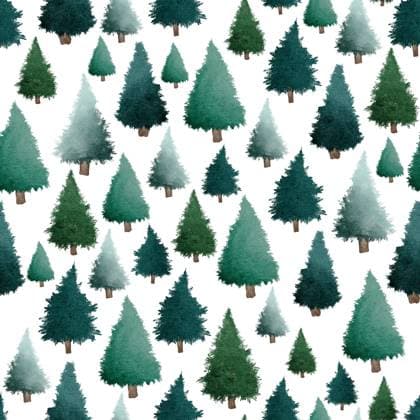 Green Christmas trees Green Christmas trees watercolour painting seamless pattern design illustration on white background Copyright: xZoonar.com ElisabethxCölfenx 19400990