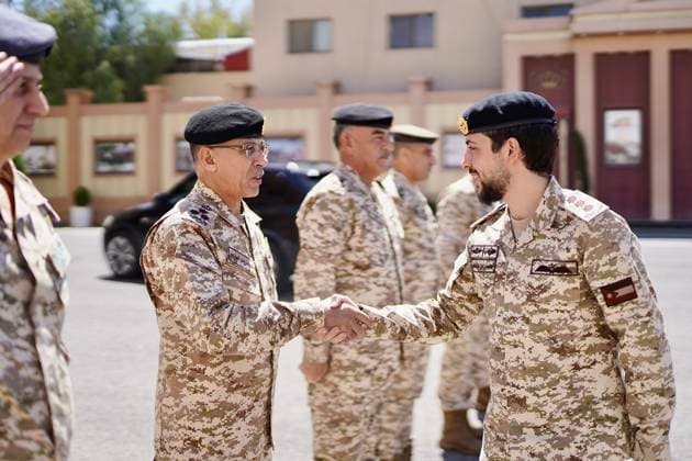 Entertainment Themen der Woche KW14 Jordan s Crown Prince Al Hussein visits the General Command of the Jordan Armed Forces-Arab Army Jordan s Crown Prince Al Hussein visits the General Command of the Jordan Armed Forces-Arab Army, on April 3, 2023. Photo by Royal Hashemite Court APAimages Amman Amman Jordan 030423_JORDAN_RHCJO_00 (5) Copyright: xapaimagesxRoyalxHashemitexCourtxx xapaimagesx