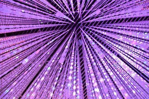 RECORD DATE NOT STATED The glowing purple lights for Christmas decoration *** der glühend lila Lichter für Weihnachten Dekoration 1697552