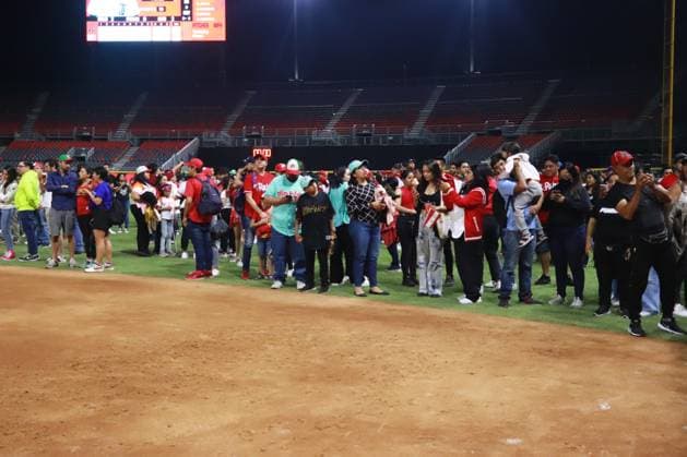 Earthquake of 5.5 degrees Richter is registered April 3, 2023, Mexico City, Mexico: Civil Protection carry out a security protocol after the seismic alert due to the registered tremor of 5.5 degrees Richter, where the fans were admitted to the field of the Alfredo Harp Helu stadium, momentarily suspending the game between Bulls de Tijuana and Red Devils of MÃ xico on April 03, 2023 in Mexico City, Mexico. (Photo by Carlos Santiago Eyepix Group) Copyright: xCarlosxSantiagox xEyepixxGroupx CS202304035865