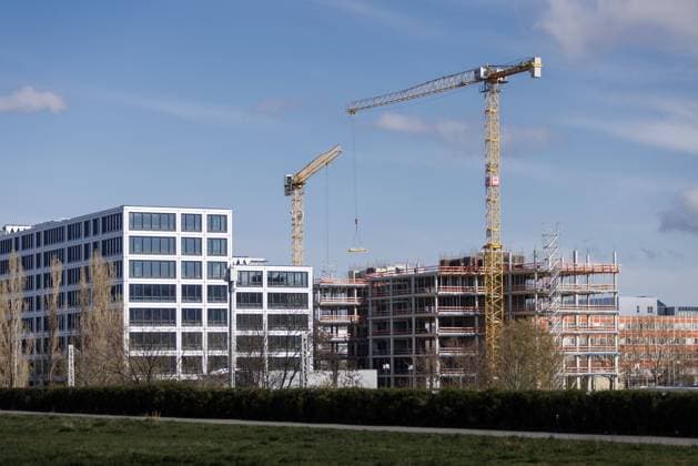 Symbolbild zum Thema Neubau. Berlin, 04.04.2023. Berlin Deutschland *** Symbol image about new building Berlin, 04 04 2023 Berlin Germany Copyright: xJaninexSchmitz photothek.dex