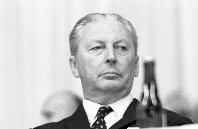 Persönlichkeiten aus 1965-71 DEU, Deutschland, Dortmund: Persönlichkeiten aus der Politik, Wirtschaft und Kultur aus den Jahren 1965-71. Kurt-Georg Kiesinger ( CDU) gest- 1988 DEU, Germany, Dortmund: Personalities from politics, business and culture from the years 1965-71. NRW *** Personalities from 1965 71 DEU, Germany, Dortmund Personalities from politics, business and culture from the years 1965 71 Kurt Georg Kiesinger CDU gest 1988 DEU, Germany, Dortmund Personalities from politics, business and culture from the years 1965 71 NRW