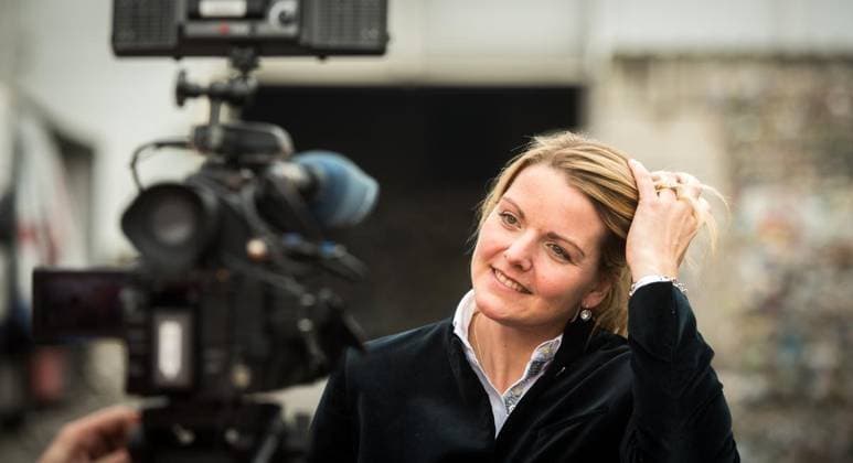 NRW Umweltministerin Christina Schulze Föcking besucht Lobbe. Copyright: RalfxRottmann