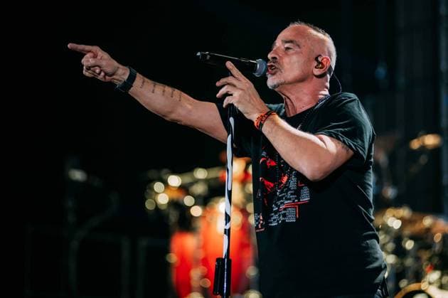 Eros Ramazzotti during Eros Ramazzotti - Battito Infinito World Tour, Italian singer Music Concert in Eboli, Italy, April 11 2023  Copyright: xAlfonsoxMariaxSalsanox xipa-agenx xLivexMediax IPA_IPA37256200