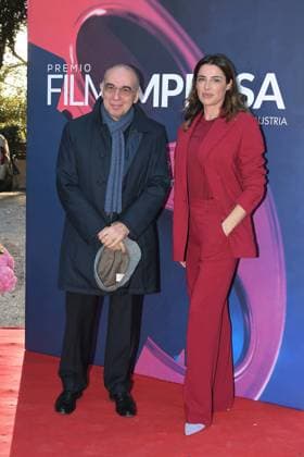 Rome , Casa del Cinema Film Enterprise Award 2023 , In the photo: Giuseppe Tornatore Luisa Ranieri  Copyright: xVincenzoxLandix xipa-agency.netx xVincenzoxLandix IPA_IPA37267325