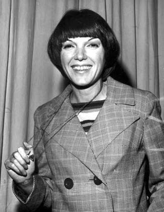 STOCKHOLM SWEDEN, 1968-09-27. English fashion designer Mary Quant during a visit to Stockholm, September 27, 1968. STOCKHOLM SWEDEN x20360x *** STOCKHOLM SWEDEN, 1968 09 27 English fashion designer Mary Quant during a visit to Stockholm, September 27, 1968 STOCKHOLM SWEDEN x20360x,  Copyright: xTTx Mary Quant SCANPIXB055789