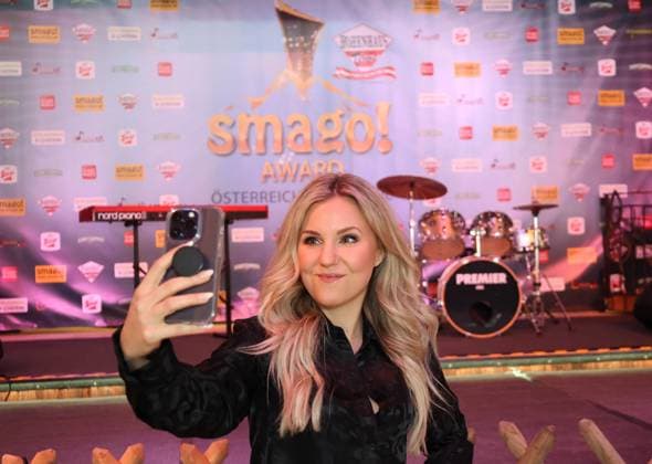 13.04.2023, Schladming, AUT, Unterwegs in, Steiermark, Reportage, SMAGO Awarad, SMAGO! Award, im Bild Nathalie Holzner,