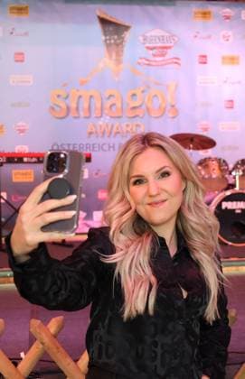 13.04.2023, Schladming, AUT, Unterwegs in, Steiermark, Reportage, SMAGO Awarad, SMAGO! Award, im Bild Nathalie Holzner,