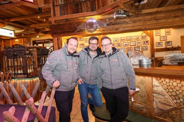 13.04.2023, Schladming, AUT, Unterwegs in, Steiermark, Reportage, SMAGO Awarad, SMAGO! Award, im Bild die Paggerbuam,