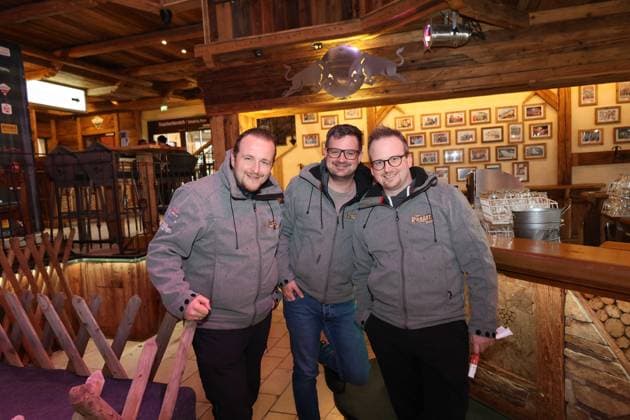 13.04.2023, Schladming, AUT, Unterwegs in, Steiermark, Reportage, SMAGO Awarad, SMAGO! Award, im Bild die Paggerbuam,