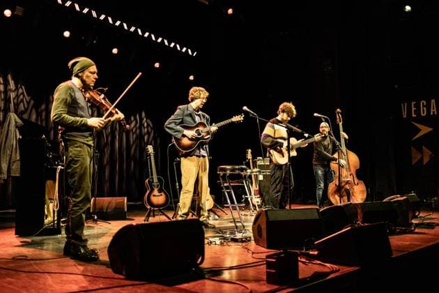 Entertainment Themen der Woche KW15 Kings of Convenience live in Copenhagen, Denmark Copenhagen, Denmark. 14th, April 2023. The Norwegian indie-folk duo Kings of Convenience performs a live concert at VEGA in Copenhagen. The duo consists of the two singers, musicians and composers Erlend Oye and Eirik Glambek Boe. Copenhagen Denmark  Copyright: xGonzalesxPhoto ErlingxBrodersenx