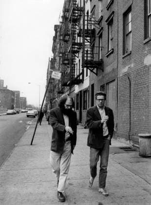 RECORD DATE NOT STATED Allen Ginsberg Con Peter Orlovsky. New York, Allen Ginsberg Con Peter Orlovsky, 1966. Copyright: 972_ML_05_W368395