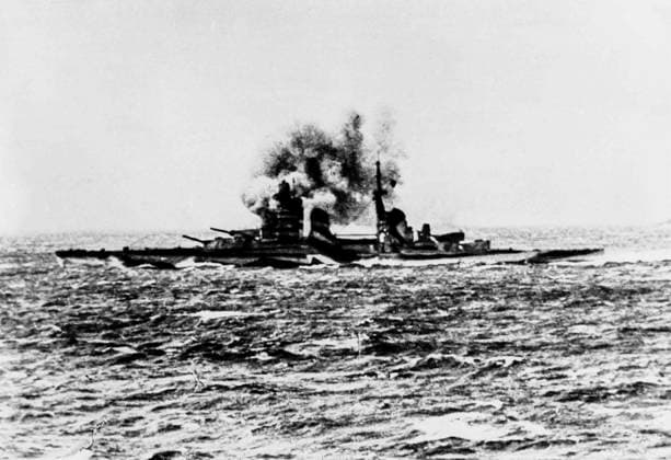 RECORD DATE NOT STATED Littorio Ship. Littorio Ship, Second Battle Of The Sirte, 1942. Copyright: 972_ML_33_W722557
