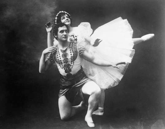 Ballet dancers Yekaterina Geltser and Vasily Tikhomirov 8414247 17.04.1913 Ballet dancers Yekaterina Geltser and Vasily Tikhomirov perform the Dance Dream dance. RIA Novosti Russia  Copyright: xRIAxNovostix