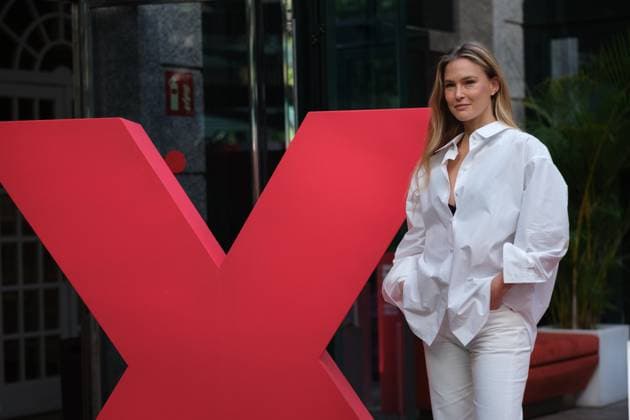 Bar Refaeli Model Bar Refaeli presents the Xti new collection at the Ginkgo Garden on April 19, 2023 in Madrid, Spain. madrid Spain  Copyright: xOscarxGonzalezx originalFilename: gonzalez-notitle230419_npefJ.jpg