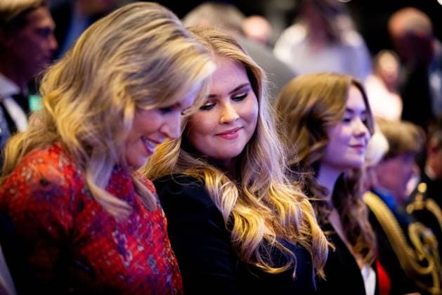 Entertainment Themen der Woche KW16 Entertainment Bilder des Tages ROTTERDAM - King Willem-Alexander, Queen Maxima, Princess Amalia and Princess Ariane during the King s Day concert in the RTM Stage of Ahoy Rotterdam. The King s Day concert is traditionally organized in the city where the king and his family celebrate King s Day that year. ANP PATRICK VAN KATWIJK POOL netherlands out - belgium out  Copyright: xx x467428973x originalFilename: 467428973.jpg