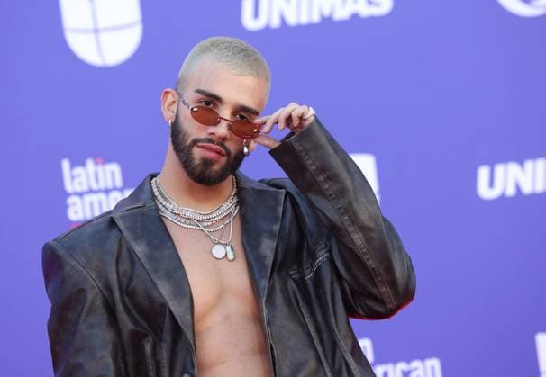 Entertainment Bilder des Tages Manuel Turizo attends the 8th annual Latin American Music Awards at the MGM Grand Garden Arena in Las Vegas on Thursday, April 20, 2023. The annual event honors outstanding achievements for artists in the Latin music industry.  LAV2023042188 JAMESxATOA