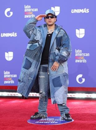 Ryan Castro attends the 8th annual Latin American Music Awards at the MGM Grand Garden Arena in Las Vegas on Thursday, April 20, 2023. The annual event honors outstanding achievements for artists in the Latin music industry.  LAV2023042208 JAMESxATOA