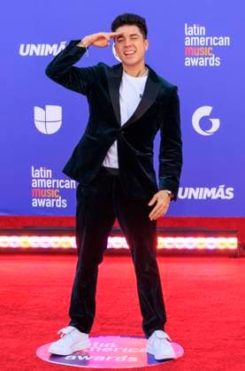 April 20, 2023, Los Angeles, California, USA: Mario Bautista on the red carpet of the 2023 Latin American Music Awards held on Thursday April 20, 2023 at the MGM Grand in Las Vegas, Nevada. PI Los Angeles USA - ZUMAp124 20230420_zaa_p124_009 Copyright: xJAVIERxROJASx