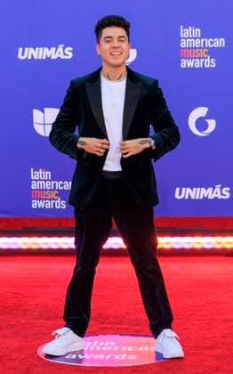 April 20, 2023, Los Angeles, California, USA: Mario Bautista on the red carpet of the 2023 Latin American Music Awards held on Thursday April 20, 2023 at the MGM Grand in Las Vegas, Nevada. PI Los Angeles USA - ZUMAp124 20230420_zaa_p124_011 Copyright: xJAVIERxROJASx