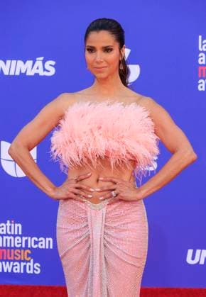 April 20, 2023, Los Angeles, California, USA: Roselyn Sanchez on the red carpet of the 2023 Latin American Music Awards held on Thursday April 20, 2023 at the MGM Grand in Las Vegas, Nevada. PI Los Angeles USA - ZUMAp124 20230420_zaa_p124_019 Copyright: xJAVIERxROJASx
