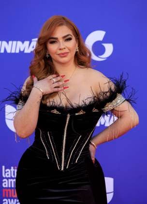April 20, 2023, Los Angeles, California, USA: Marylin Odessa on the red carpet of the 2023 Latin American Music Awards held on Thursday April 20, 2023 at the MGM Grand in Las Vegas, Nevada. PI Los Angeles USA - ZUMAp124 20230420_zaa_p124_041 Copyright: xJAVIERxROJASx
