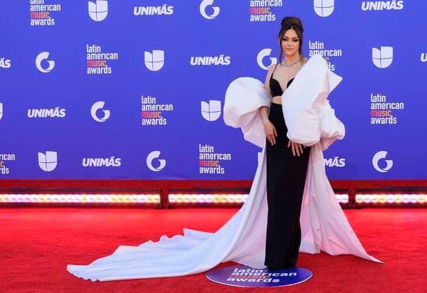 April 20, 2023, Los Angeles, California, USA: Yayis Villarreal on the red carpet of the 2023 Latin American Music Awards held on Thursday April 20, 2023 at the MGM Grand in Las Vegas, Nevada. PI Los Angeles USA - ZUMAp124 20230420_zaa_p124_045 Copyright: xJAVIERxROJASx