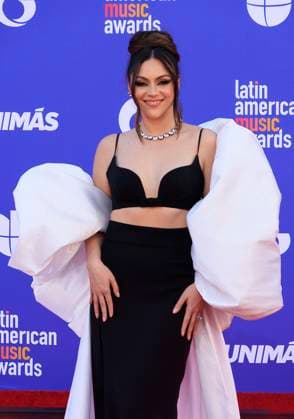 April 20, 2023, Los Angeles, California, USA: Yayis Villarreal on the red carpet of the 2023 Latin American Music Awards held on Thursday April 20, 2023 at the MGM Grand in Las Vegas, Nevada. PI Los Angeles USA - ZUMAp124 20230420_zaa_p124_047 Copyright: xJAVIERxROJASx