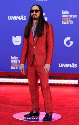 April 20, 2023, Los Angeles, California, USA: Steve Aoki on the red carpet of the 2023 Latin American Music Awards held on Thursday April 20, 2023 at the MGM Grand in Las Vegas, Nevada. PI Los Angeles USA - ZUMAp124 20230420_zaa_p124_049 Copyright: xJAVIERxROJASx