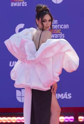 April 20, 2023, Las Vegas, Nevada, USA: Yayis on the red carpet of the 2023 Latin American Music Awards held on Thursday April 20, 2023 at the MGM Grand in Las Vegas, Nevada. PI Las Vegas USA - ZUMAp124 1028403027st Copyright: xJAVIERxROJASx