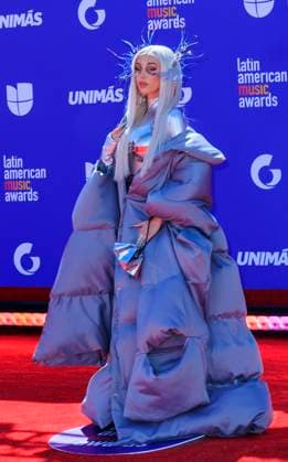 April 20, 2023, Las Vegas, Nevada, USA: Mar Sous on the red carpet of the 2023 Latin American Music Awards held on Thursday April 20, 2023 at the MGM Grand in Las Vegas, Nevada. PI Las Vegas USA - ZUMAp124 1028403067st Copyright: xJAVIERxROJASx